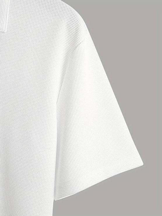 Tavro Men's Premium Waffle Knit Regular Fit T-Shirt | Stylish Casual Mens Tee (2018)