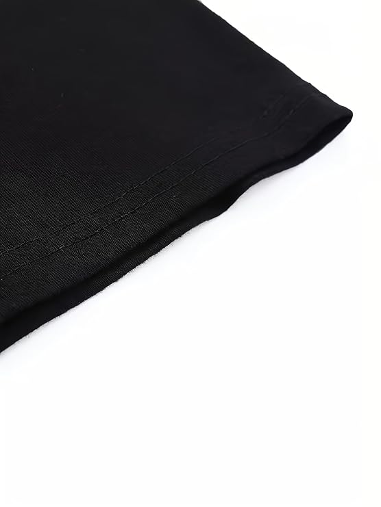 Qaviro Men's Regular Fit Color Block Raglan Sleeve T-Shirt | Stylish T-Shirt for Men