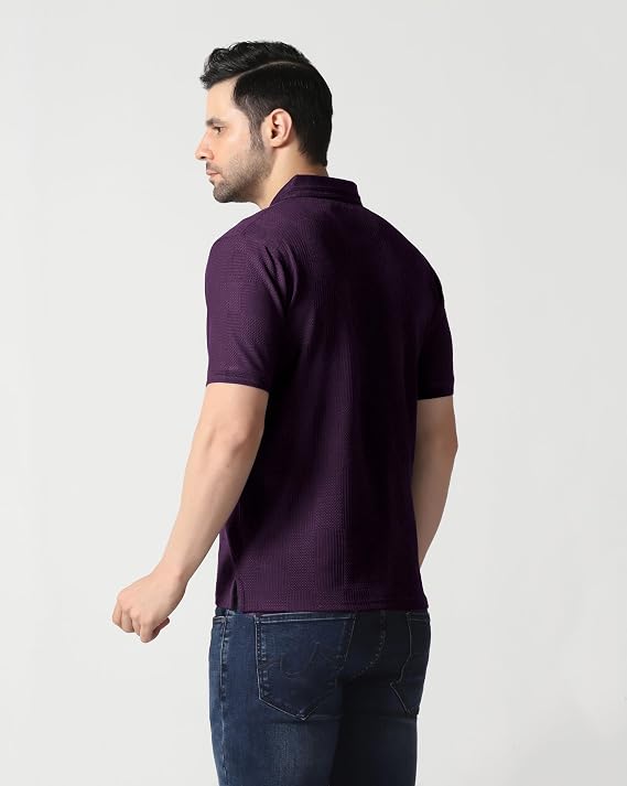 Trevano Men's Polo T-Shirt | Half Sleeve | Comfortable Fit | Breathable Casual Wear