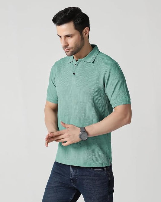 Trevano Men's Polo T-Shirt | Half Sleeve | Comfortable Fit | Breathable Casual Wear